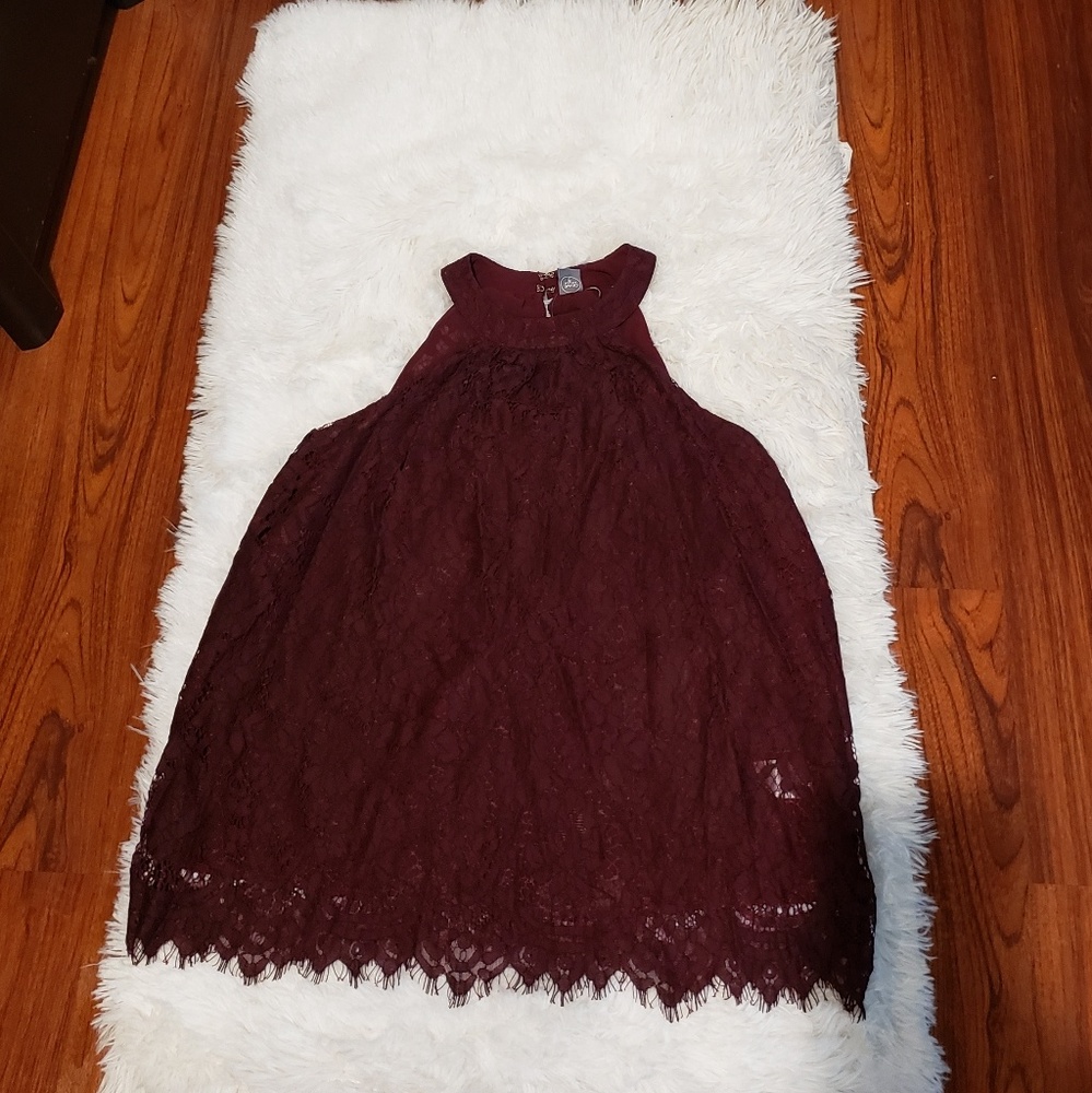 Maroon Top